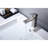 Waterfall Spout Bathroom Faucet,Single Handle Bathroom Vanity Sink Faucet