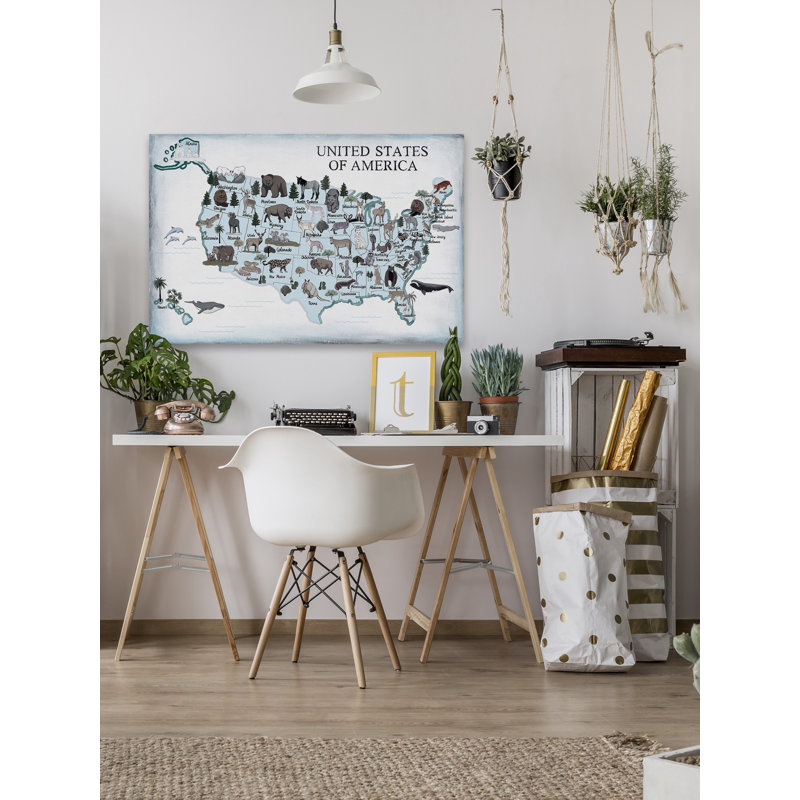 Guimond Wrapped Canvas Print, 101cm H x 152cm W x 3.81cm D