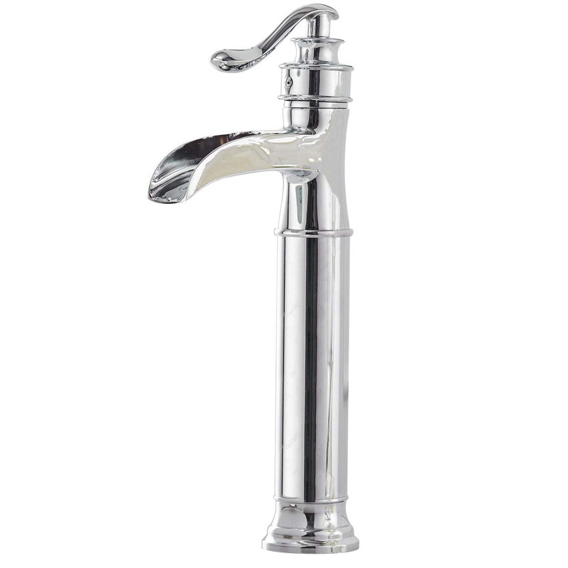 Single-handle Bathroom Faucet, Chrome, Yes
