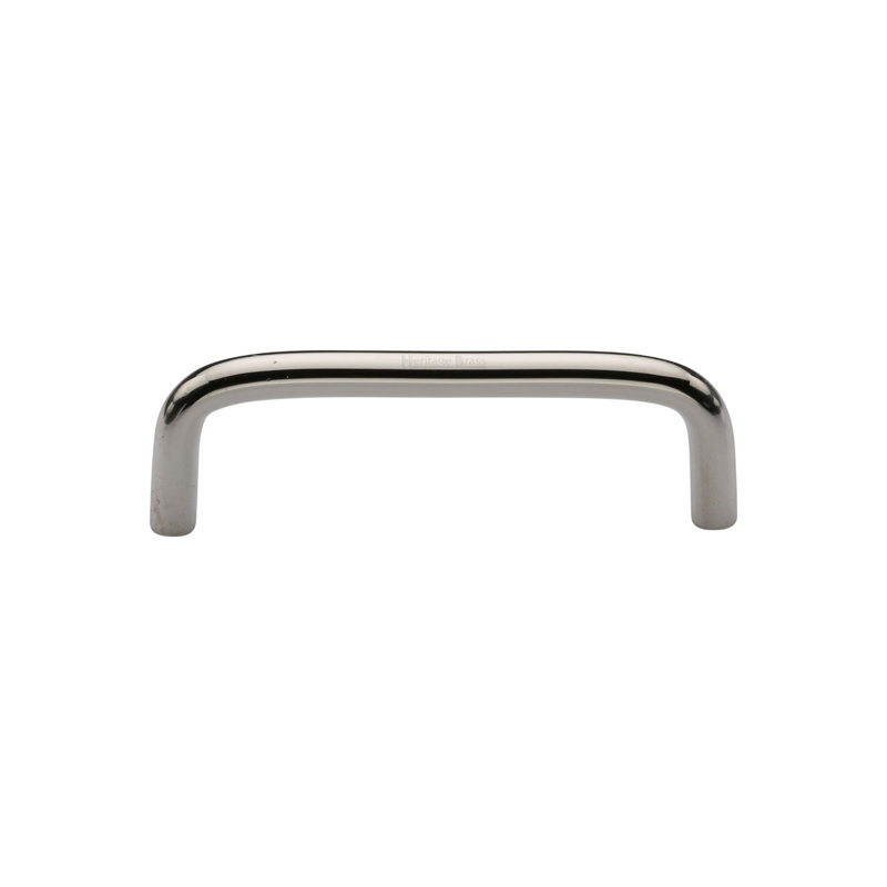 Heritage Brass Heritage Cabinet Pull Wire Design, 16cm L x  0.8cm W, Polished Nickel