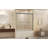 Tempered Glass With Explosion Proof Film, Aluminum Frame Double Sliding Shower Door, "1/4 (6 Mm), Stainless Steel Handle,Gun Ash-117354241