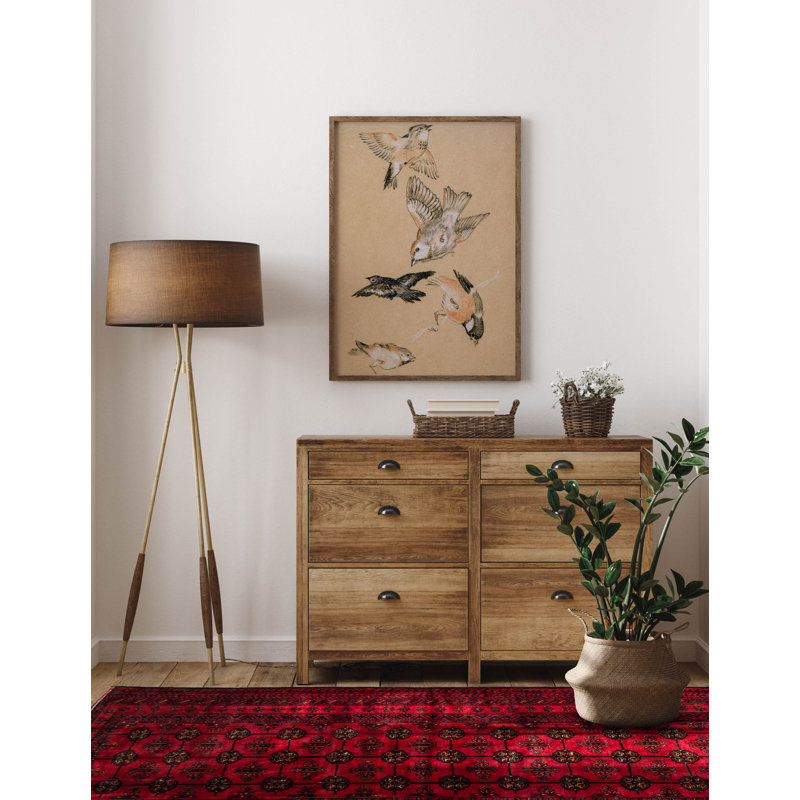 Teimani Red Rug 3'11" x 6'1"