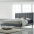 Lit plateforme tapissier Valda