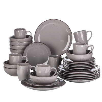Laytoya Piece Ceramic Dinnerware Set - Service for 8