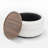 Round Coffee Table With Storage-495972615