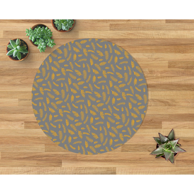 Karttikeya Hard Floor Straight Round Chair Mat