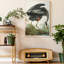 « Pl 211 Great Blue Heron », reproduction d’art sur toile tendue-348145152