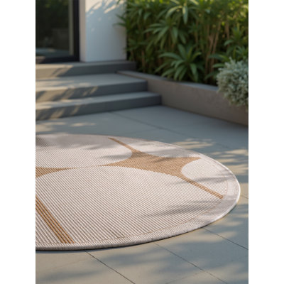 Bowen Indoor and Outdoor Rug by Hanse Home – Reversible Outdoor Rug, Flat Weave Weatherproof for Living Room, Balcony, Garden