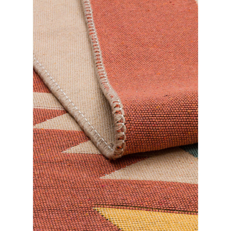 Selina Cotton Flatweave Area Rug, Rectangle 406.4 x 584.2cm