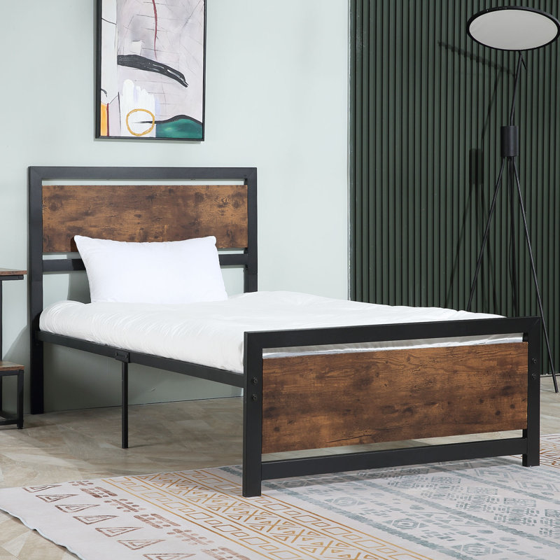 Sacaton UK Single - DE 90 X 190 Cm Metal Bed