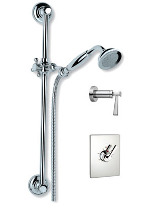 Plaza Thermostatic Complete Shower System