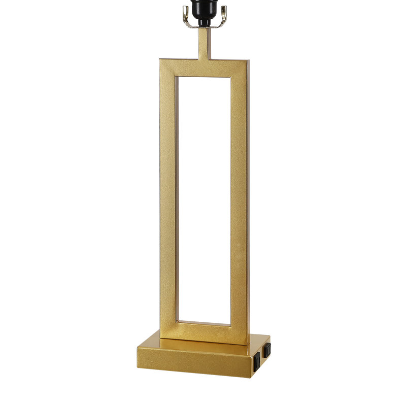 Base de lampe de table simple 28,5 po, Doré