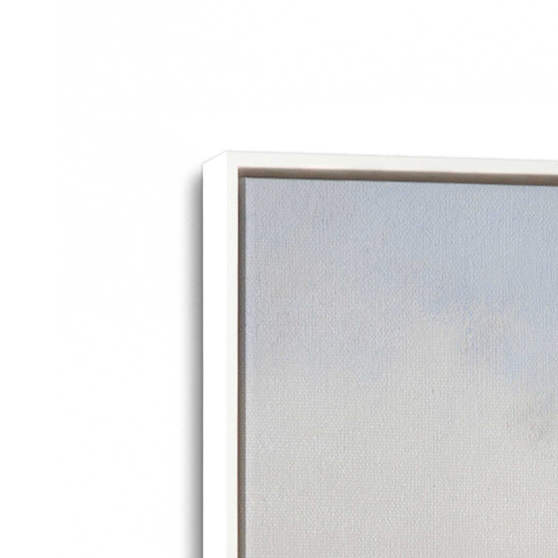 Impression sur toile Mute Countryside Serenity II, H 48,75 po x l 32,75 po x P 1,75 po, Cadre flottant blanc opaque