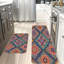 Tapis de cuisine antidérapant Boho