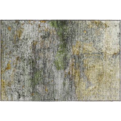 Premium Machine Washable Mayfield AMF2100 Abstract Rug