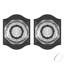 Crystal Door Knob with Baldwin Reserve Rosette