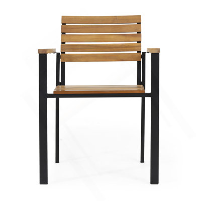 Chaise en bois et métal Laris