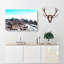 Snowy Toronto Painting - Wrapped Canvas-56654264