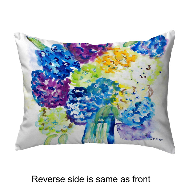  Coussin lombaire intérieur / extérieur Betsy Hydrangea
