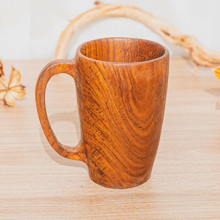 Durable Artisan-Made Wooden Cups & Mugs Drinkware - Rainforest Bowls