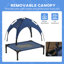 Lit surélevé portatif pour chien avec abat-jour de protection UV 36 po-615351164-615350914