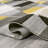 Fayma Retro Diamonds Geometric Yellow/Gray/Cream Rug-293255673