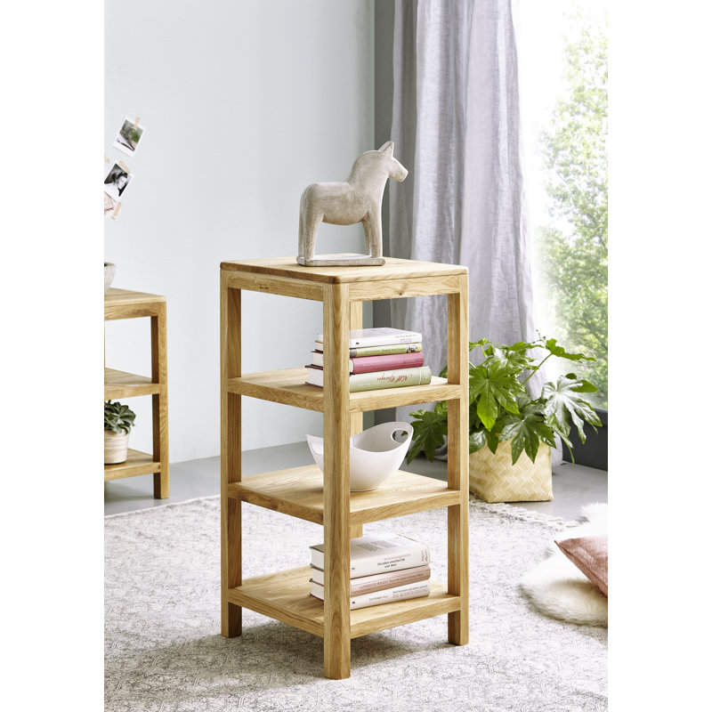 Artemisia 83 cm H x 40 cm W Solid Wood Etagere Bookcase