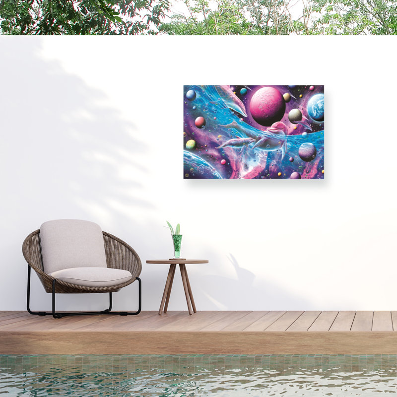 Michael David Ward As Above, So Below Outdoor  Canvas, 16" H x 24" W