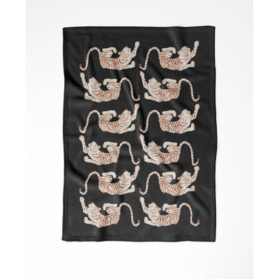 Hey Tiger Ultra Plush Velveteen Fleece Blanket