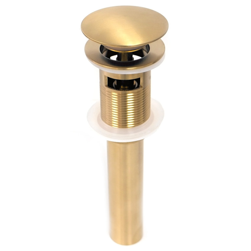 2.62'' W Pop-Up Yes, Brushed Gold