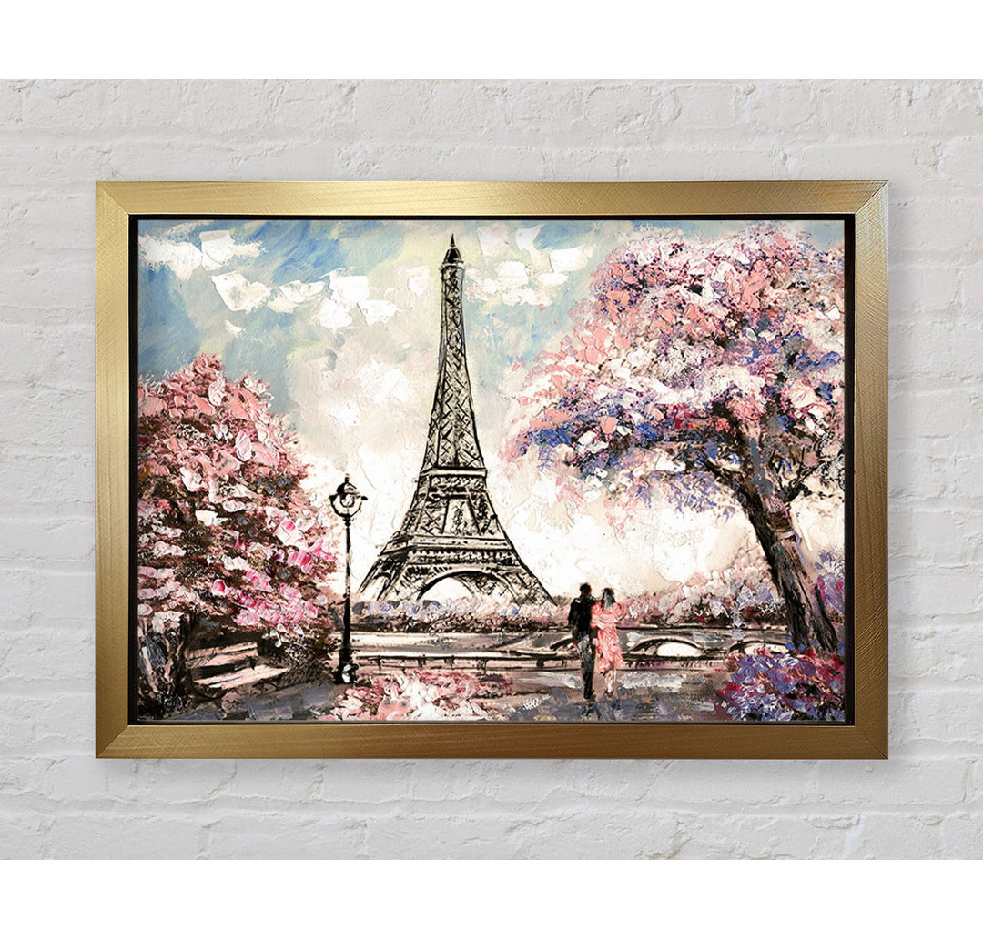 Eiffel Tower Pink Tree