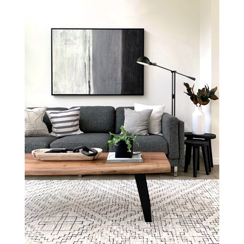 Premkumar 82.5'' Task Floor Lamp, Matte Black