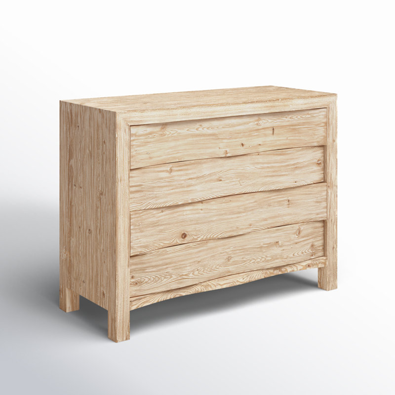 Presley 4 - Drawer Solid Wood Dresser