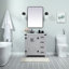 Ensemble de meuble-lavabo simple 32 po Slayton-466494803
