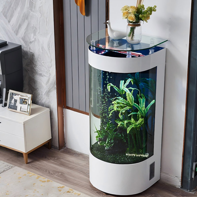 Aquarium 27,56 po, Blanc, 64,72 gallons (H 54,33 po x l 27,56 po x P 19,69 p