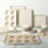 Martha Stewart Gallen 10 Piece Baking Pans Ceramic PFA Free Non-Toxic Non-Stick Bakeware Set