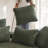 Nirvana 78.5-Inch Mid-Century Modern Futon With Corduroy Fabric And Neck Pillow Design-121793577