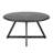 Azyria Round Powder Coated Steel Outdoor Coffee Table