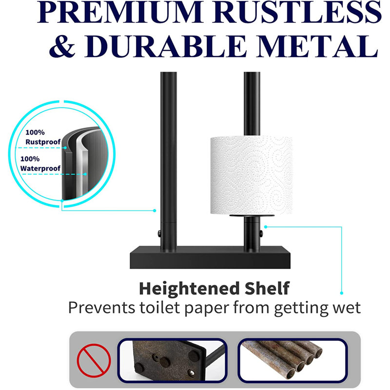 Free Standing Toilet Paper Holder
