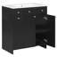 Ensemble de meuble-lavabo simple 30,01 po avec dessus Mazella-1613707863