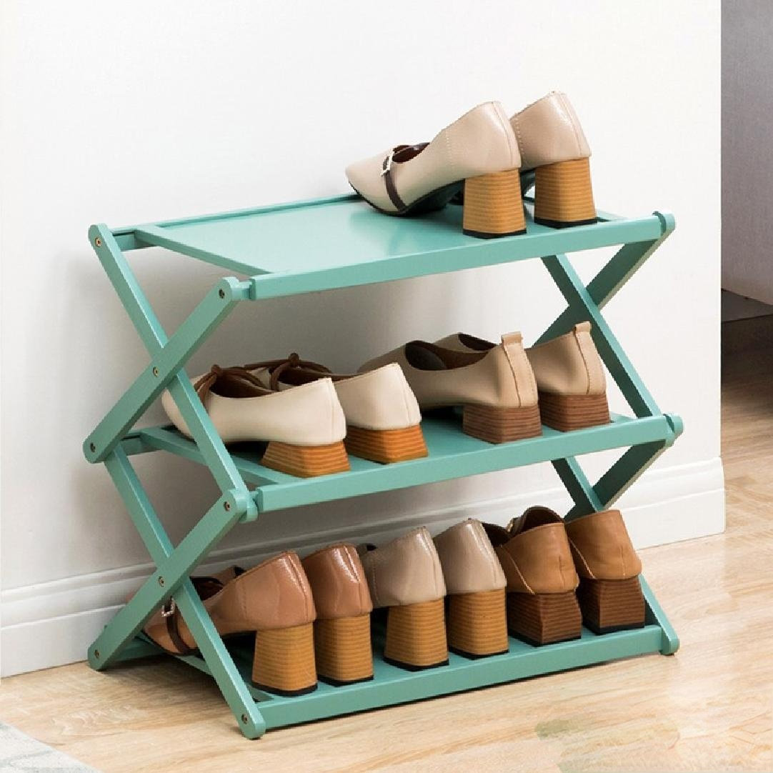 9 pair best sale shoe rack