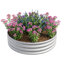 Lit surélevé rond de 32,08 po x 11,4 po de hauteur-187707876-187707674