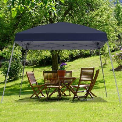 120'' W x 120'' D Metal Pop-Up Canopy