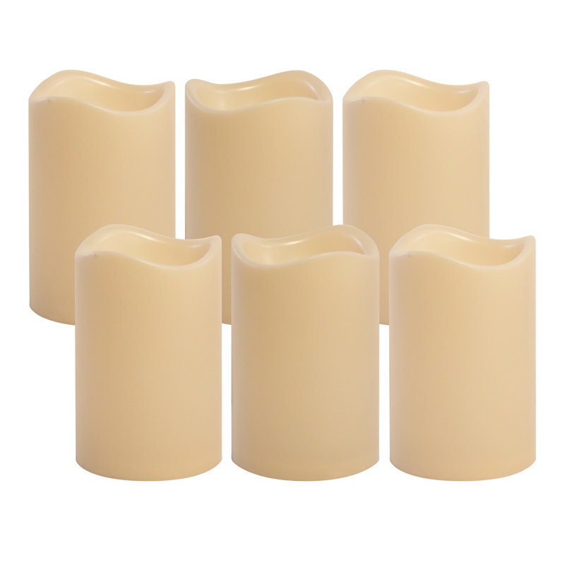 Battery Operated LED Pillar Candles