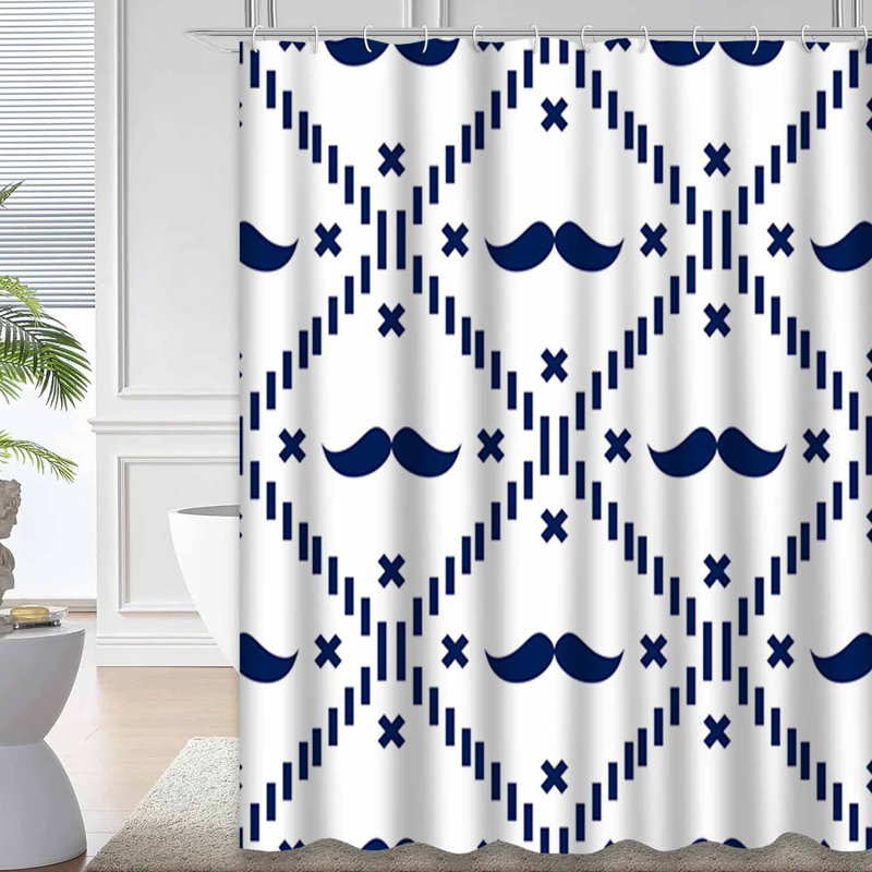 Rideau de douche American Hipster Tartan, L 72 po x l 72 po