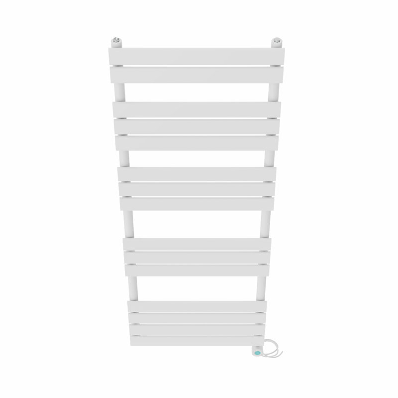 Flat Panel Towel Rail Heated Towel Rails, 160cm H x 60cm W x 6.2cm D, White