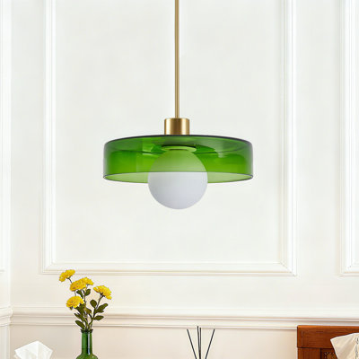 Vintage Pendant Light Glass Kitchen Island Light