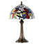 Lampe de table en bronze antique 19 po Lazro