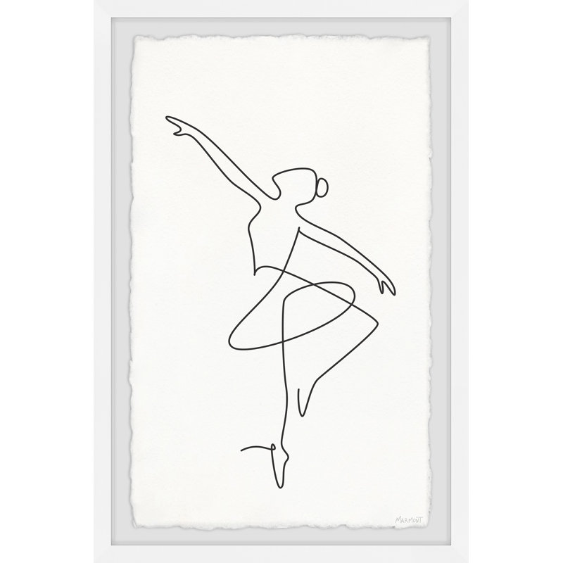 «Hands in the air» - Reproduction de dessin de cadre photo, H 12 po x l 8 po x P 1,5 po