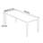 Rectangular dining table for home use-1556106296